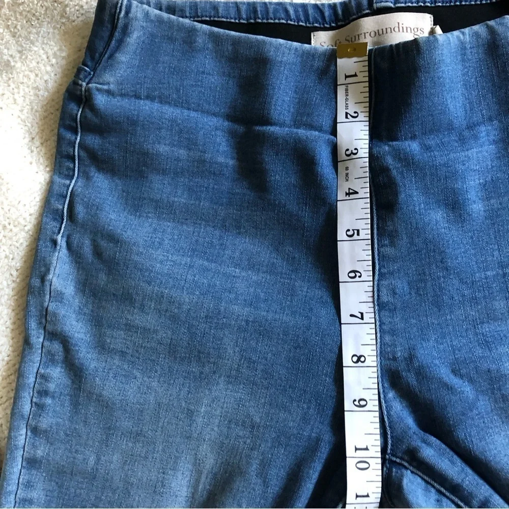 Soft Surrounding Pull On Stretchy Bootleg Jeans Size Small Petite